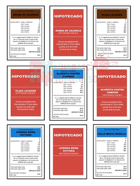 tarjetas monopoly pdf|Tarjetas Monopoly PDF .